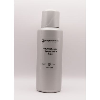 hautstraffende körpermilch male